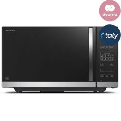 Sharp Inverter Flat Microwave Oven 30 Liter Capacity - Black